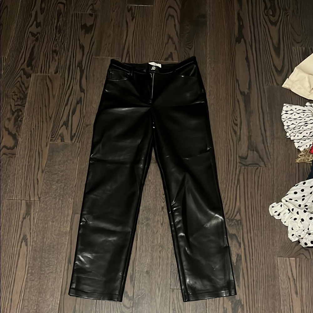 Aritzia wilfred melina leather pant